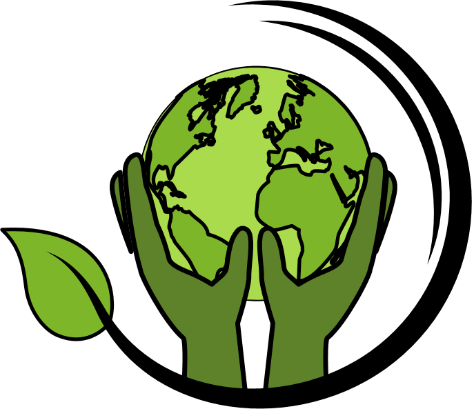 Globus mit schützenden Händen